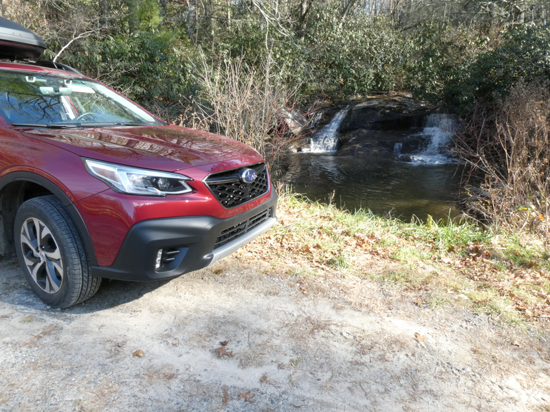 The route included a number of great waterfalls, this was simply a convenient one where I could park in front.